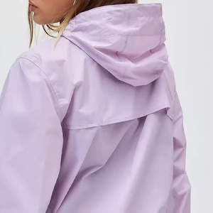 Chaquetas Cortavientos Deportivas para Mujer, Chaqueta Cortavientos Ligera de Otoño con Logotipo Personalizado, Chaqueta de Nailon de Secado Rápido 2026 - Product Image 4