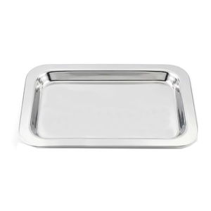 Bandeja Manual de Acero Inoxidable para Instrumentos Dentales, Rectangular Plateada, Bandeja Quirúrgica Médica para Uso en Adultos y Niños, Extracción Dental - Product Image 6