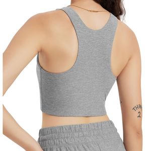 Camiseta Deportiva para Mujer, Camiseta de Gimnasio, Top Corto de Yoga, Top Corto Deportivo sin Costuras, Fabricante Mayorista OEM ODM Personalizado - Product Image 4