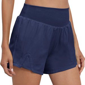 Shorts casuales de verano con lavado ácido para mujer, 100% algodón, con bolsillos laterales, transpirables. - Product Image 4