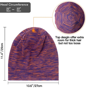 Bonnet en tricot doublé satin chaud pour cheveux naturels – Chapeaux d'hiver personnalisables avec service OEM/ODM - Product Image 3