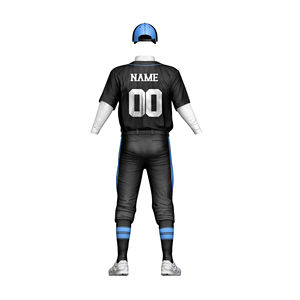 Maillots de baseball personnalisés à marque privée, uniformes courts, couleurs et tailles personnalisées, impression par sublimation, tissu respirant antibactérien - Product Image 2