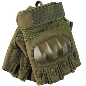 ถุงมือเพ้นท์บอลที่ทนทาน แผ่นรองกันกระแทก สายรัดข้อมือปรับได้ ถุงมือยุทธวิธีแบบเต็มนิ้ว สำหรับกิจกรรมกลางแจ้งและเพ้นท์บอล - Product Image 4