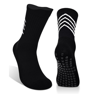 Football Performance Sports Athletic <b>Grips</b> Running Crew Ankle <b>Socks</b> Custom Breathable Quick Dry Bottom Youth Spring Apparel - Product Image 1