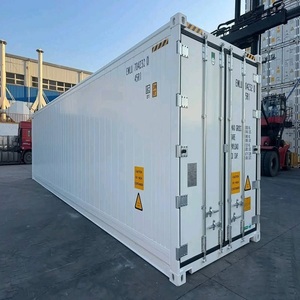 Wholesale 40HC Second Hand Stainless Steel & Aluminum <b>Refrigerated</b> Freeze Isolated 40ft Empty Reefer <b>Container</b> Sale - Product Image 4
