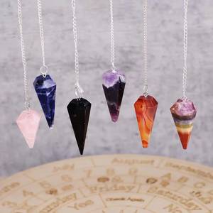 Vente en gros de pierres élégantes : Agate, Améthyste, Quartz Clair, Pierre de Lune Rose, Pierre de Lune Pêche, Sept Chakras, Obsidienne Noire, Œil de Tigre, Mélange Portable - Product Image 1