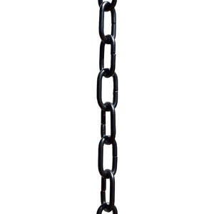 Chaîne de pluie en métal contemporaine pour drainage décoratif des toits et espaces extérieurs - Product Image 3