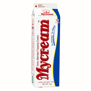 Crema Blanca Mezclada Mycream 1KG para Uso en Panadería, Ingrediente HALAL, Precio al por Mayor OEM/ODM, Envío Directo Global - Product Image 1