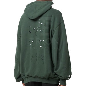 Sweat-shirts personnalisés pour hommes, effet usé, haute qualité, confort au quotidien - Product Image 4