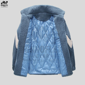 Custom Design <b>Plus</b> <b>Size</b> <b>Waterproof</b> <b>Jackets</b> For Man Custom High Quality Winter Knitted Breathable Sherpa <b>Jackets</b> - Product Image 3