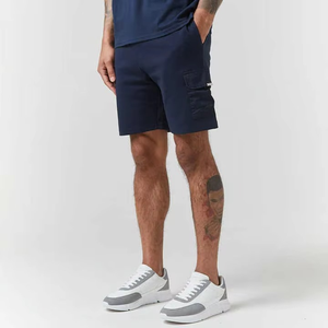 Ensemble deux pièces pour homme, vintage, écologique, élégant, séchage rapide, short décontracté d'été, manches courtes, vêtements de sport tricotés - Product Image 3