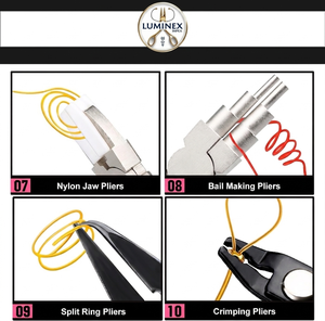 <b>Long</b> <b>Nose</b> Stainless Steel Lightweight Jewelry Polishing Pliers for Bracelet Making and DIY with Smooth Work - Product Image 3