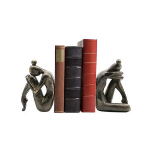 Sujetalibros Decorativos de Aluminio Premium con Color Personalizado y Diseño Grabado para Decoración Moderna del Hogar y Regalos - Product Image 5