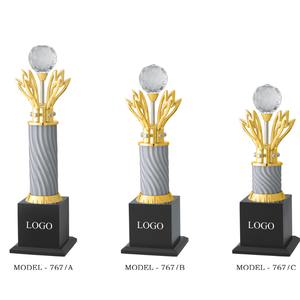 Custom <b>Engraved</b> Plastic <b>Trophy</b> with Stylish Design for Award Events - Product Image 3