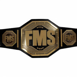 Cinturón de Campeonato de Boxeo Unisex de Alta Calidad, Personalizado OEM ODM, con Hebilla de Aleación y Forro de Nailon con Impresión por Transferencia de Calor, Marca Hongmioo - Product Image 3