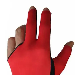 Gants de billard/snooker à trois doigts, légers, ajustables, couleur personnalisée, haute élasticité, séchage rapide, respirants – Meilleures ventes - Product Image 4
