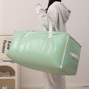 Mint Green Large Capacity Storage & <b>Moving</b> Bag Tote - Product Image 5