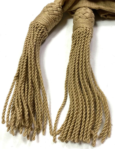 Cinturón de Uniforme Ceremonial de Alta Calidad OEM/ODM, Faja con Hebilla de Hierro, Borlas Hechas a Mano, Colores Personalizados, Transpirable, Estilo Étnico Informal - Product Image 5