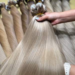 Extensions de cheveux naturels bruts vietnamiens de qualité supérieure NASA HAIR 100g, prix de gros, toutes couleurs, 60 cm - Product Image 1