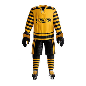 Uniforme de Hockey sobre Hielo al por Mayor, Jersey de Práctica Sublimado, Transpirable, de Secado Rápido, con Logotipo Personalizado, Proveedor de Fábrica, Conjunto Deportivo - Product Image 2