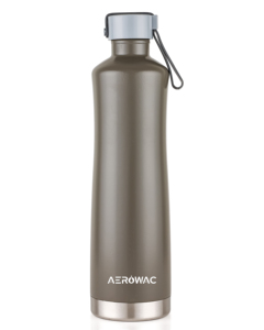 Botella de hidratación aislada de acero inoxidable, lista para viajar, con tecnología térmica avanzada para senderismo, ciclismo, oficina y actividades al aire libre. - Product Image 5