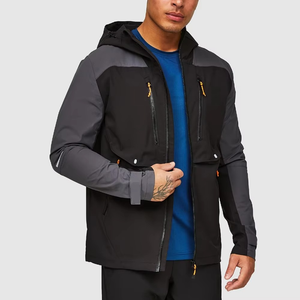 Veste Softshell Homme Haute Qualité, Coupe-Vent Respirant Personnalisable, Veste d'Extérieur avec LOGO OEM Personnalisé pour Hommes - Product Image 2