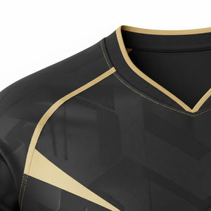 High Quality Soccer Uniform Custom Printed Football Jersey 100% Polyester Breathable Sports Apparel Wholesale Factory - Product Image 5