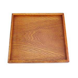 Bandeja de Servir Premium de MDF Impresa, Modelo 13, Bandeja de Madera Lisa para Té, Café, Bocadillos, Postres, Desayuno y Comidas - Product Image 1