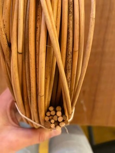 หวายเวียดนามแบบใหม่ แกนหวายขนาด 3 มม. วัสดุหวายยืดหยุ่นสำหรับงานฝีมือสร้างสรรค์ งานสานตะกร้า ซ่อมแซมเฟอร์นิเจอร์ - Macy - Product Image 1