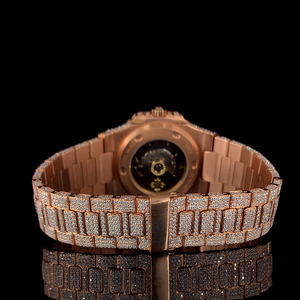 Reloj de Lujo Hecho a Mano, Edición Limitada, Joyería de Belleza Artística, Unisex, Clásico, Hip Hop, Automático, Mecánico, ETA, Acero Inoxidable - Product Image 5