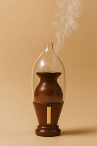 Old World Wooden <b>Incense</b> Burner Sandalwood <b>Incense</b> Burner Aromatic Diffuser With Drawer And Brass Lock Pyramid Shape Wooden <b>Box</b> - Product Image 2