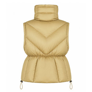 OEM Custom Logo Bubble Zipper Sleeveless Short Vest <b>Jacket</b> Waterproof Outer Wear Custom Winer <b>Puffer</b> Women - Product Image 2