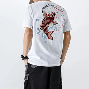 Camisetas de Manga Corta para Hombre, Personalizadas con Bordado e Impresión, Camisetas de Algodón - Product Image 2