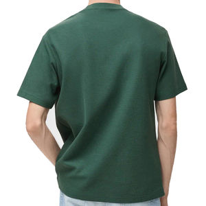 Camiseta de Hombre Nueva a la Moda con Hombros Caídos, Precio Económico OEM, Súper Calidad, Transpirable, 100% Algodón, Logotipo/Colores Personalizados, Cuello Redondo, Manga Corta - Product Image 2