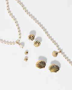 Tiny Swirl Spiral Stud <b>Earrings</b> 14K 18K Solid Gold <b>Fine</b> Jewelry Push Back Likely Minimalist Everyday Simple Studs Manufacture - Product Image 3