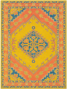 Nouveau tapis classique persan à motifs floraux, tufté à la main, bleu, motif arbre de vie, en laine, pour salon - Product Image 5