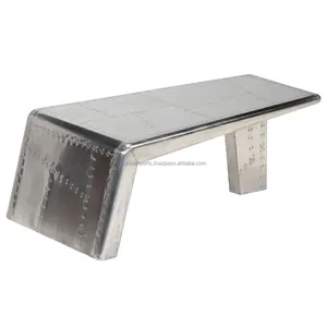 Table basse en métal design, meubles de luxe, table d'appoint décorative en métal faite à la main, décoration intérieure haut de gamme, Zahid Exports - Product Image 1