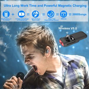 Auricolari Stereo Wireless V5.0 con Cancellazione del Rumore, Cuffie TWS con Base di Ricarica Impermeabile e Auricolari - Product Image 4