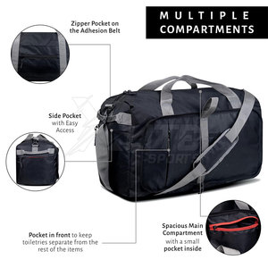 Sac de voyage de qualité supérieure, durable, en tissu imperméable, au design élégant, pour hommes et femmes, pour les voyages et les activités de plein air - Product Image 5