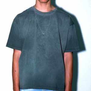 Camisetas Vintage Lavadas al Ácido de Alta Calidad para Hombre, Ecológicas, 100% Algodón, Diseño Desgastado, Tallas Grandes - Product Image 5