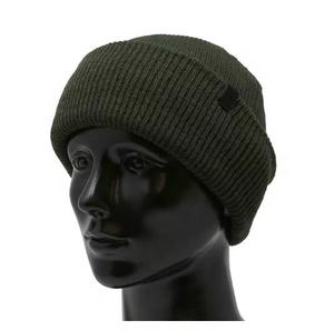 <b>Beanies</b> for <b>Men</b> Women Plain Windproof <b>Hat</b> Winter OEM Designs Sports Casual Cuff <b>Hat</b> with Custom Woven Tag <b>Beanies</b> - Product Image 6