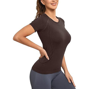 Women Half Sleeve Rash Guard <b>Compression</b> Athletic Top Surfing Swimming Gear Quality Fabric Performance Fitness Training <b>Shirt</b> - Product Image 4