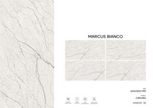 กระเบื้องพอร์ซเลนลายแกะสลักดีไซน์ทันสมัย ขนาด 600x1200 มม. กระเบื้องขนาดใหญ่ สำหรับตกแต่งภายในบ้านและอาคารพาณิชย์ระดับพรีเมียม - Product Image 2