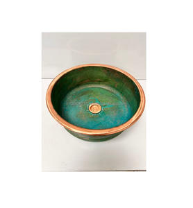 Évier de cuisine en cuivre de gros calibre durable et de longue durée avec un style de ferme attrayant pour un décor de cuisine classique - Product Image 6