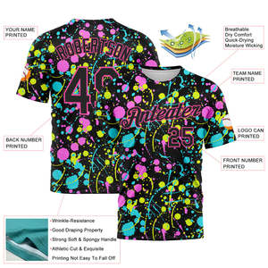 Premium Sublimation Shirts Full Print Polyester T Shirt Lightweight Soft Breathable Custom Apparel OEM ODM Wholesale Factory - Product Image 3