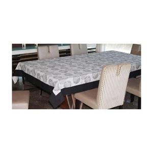 มาใหม่100% สไตล์โบฮีเมียนผ้าปูโต๊ะสี่เหลี่ยมผ้าฝ้ายแท้ปักสีขาวครึ่งผืนกันน้ำมีพู่ - Product Image 1