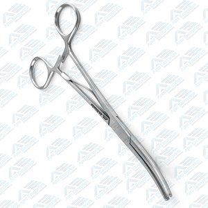 Medic Instrument Curved Jaw Straight Handle Instruments 7.5 Inches Curved Surgical Instruments Stainless Mckenzie Brain <b>Clip</b> - Product Image 3