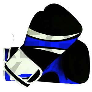 Guantes de boxeo de cuero PU de moda para entrenamiento - Product Image 1