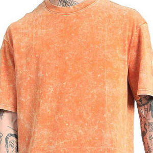 Camiseta Extra Grande Vintage Personalizada para Hombre, 100% Algodón, Ecológica, Transpirable, de Secado Rápido, Corte Regular, Tejido Satinado - Product Image 3