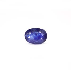 Loose 3.35 Carat Sky Blue Sapphire Gemstone for Fine Jewelry 11mm Diameter - Product Image 1